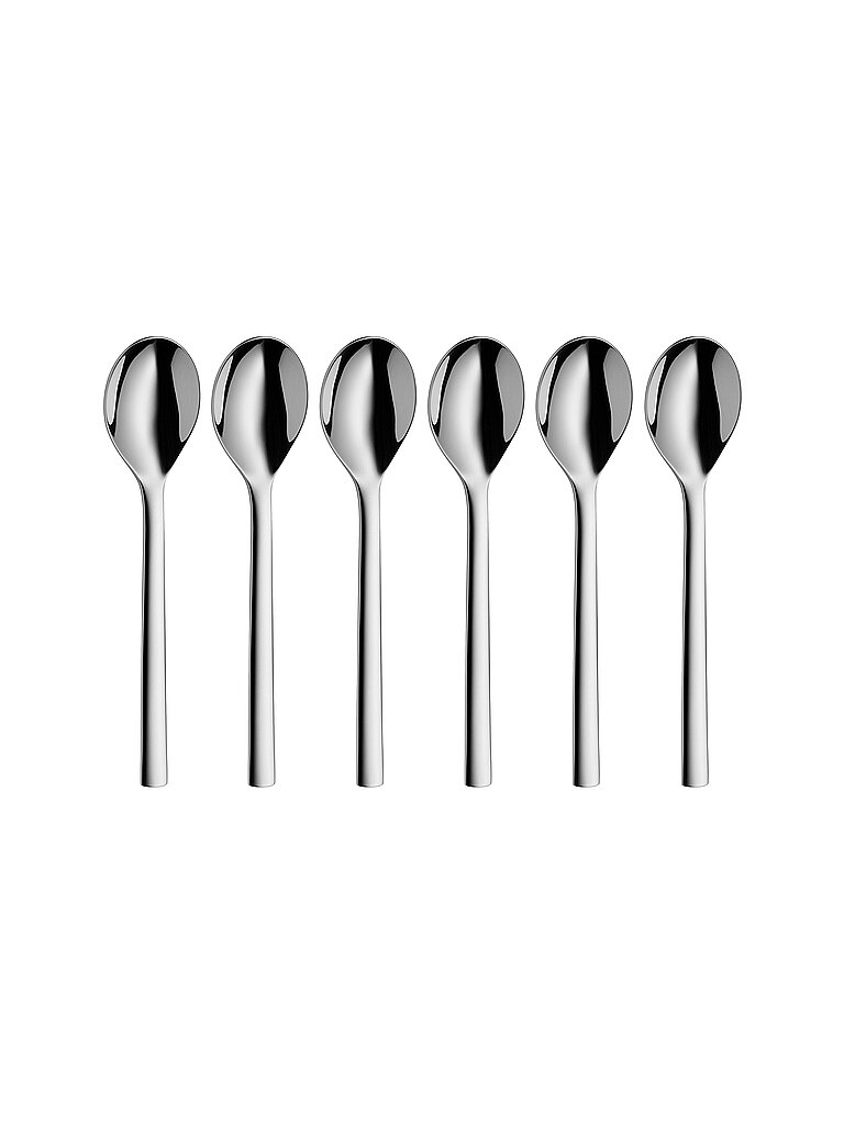 WMF Nuova Coffee Spoon 6 Piece Silver 2