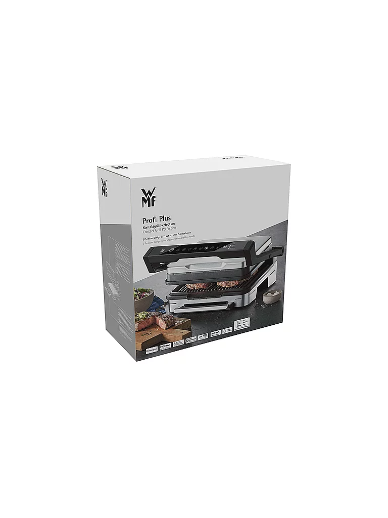 WMF Profi Plus Kontaktgrill Perfection silber baby 2