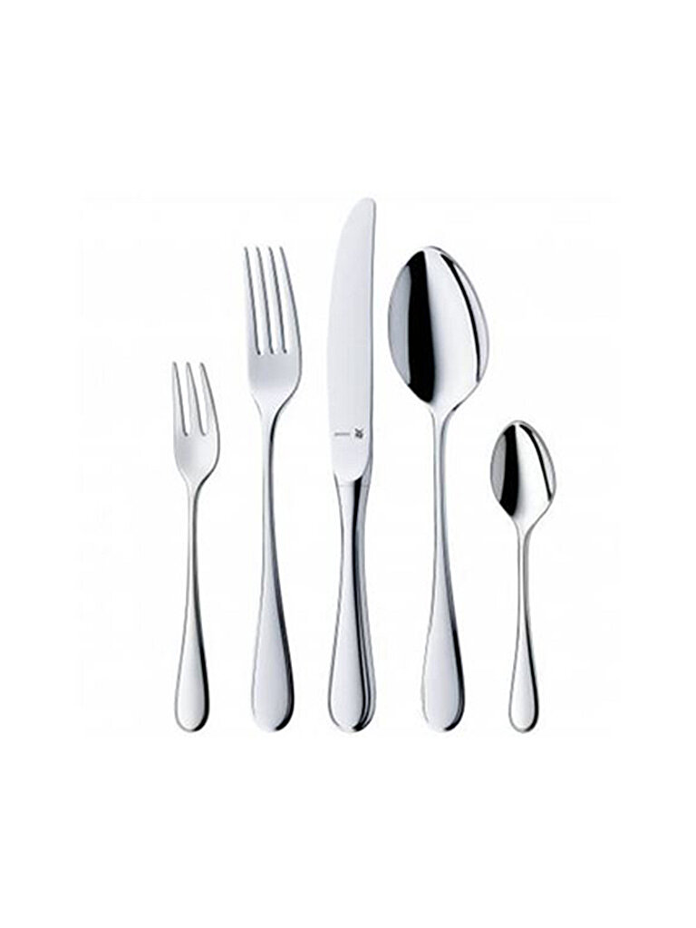 WMF Kent Plus Besteck Set 30-teilig 6 Personen Cromargan silber