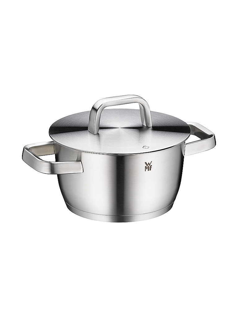 WMF Iconic Fleischtopf mit Deckel 18cm Cromargan silber