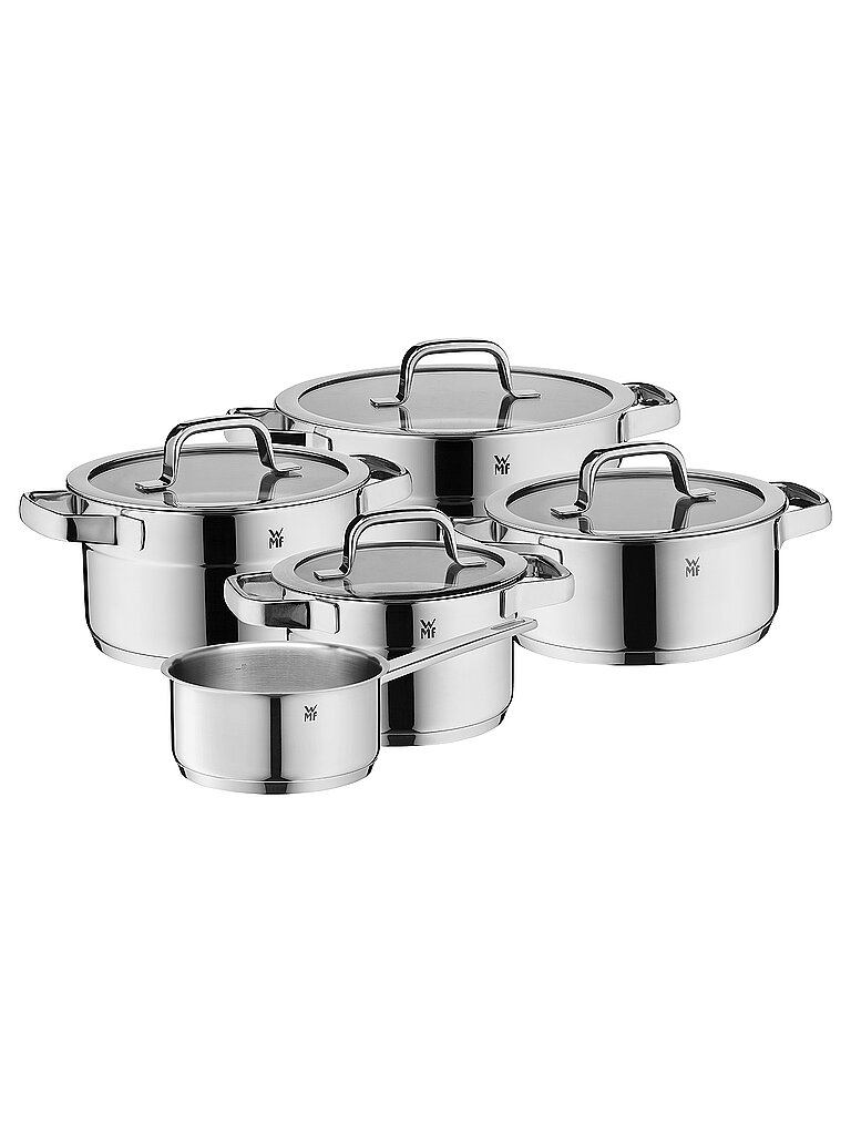 WMF Compact Cuisine Topfset Induktion 5-teilig Cromargan silber