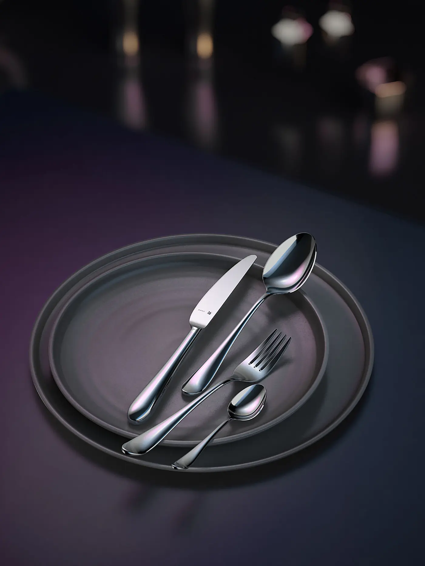 WMF | Besteck-Set 66-teilig Merit Cromargan protect | silber