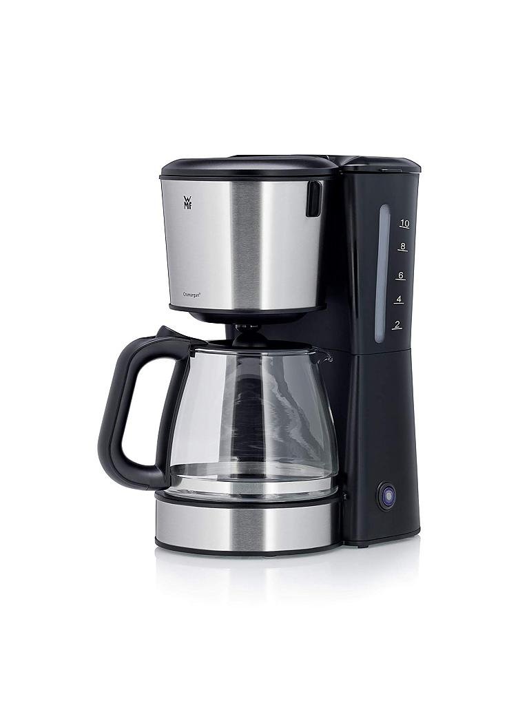 WMF | Bueno Pro Kaffeemaschine mit Glaskanne (10 Tassen) | silber