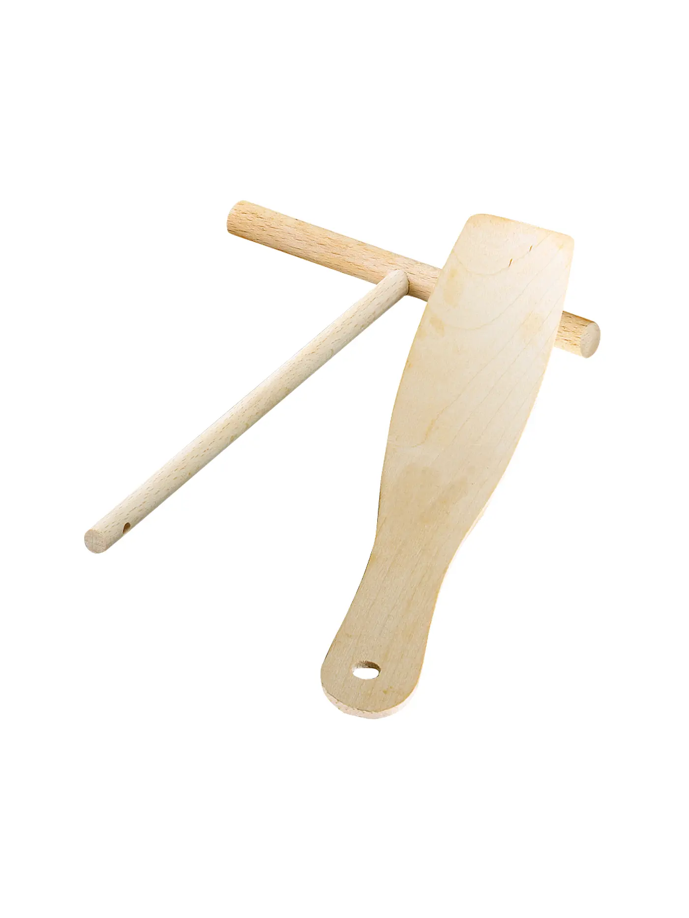 WMF | Crepes-Pfanne 27cm mit Holzbesteck | schwarz