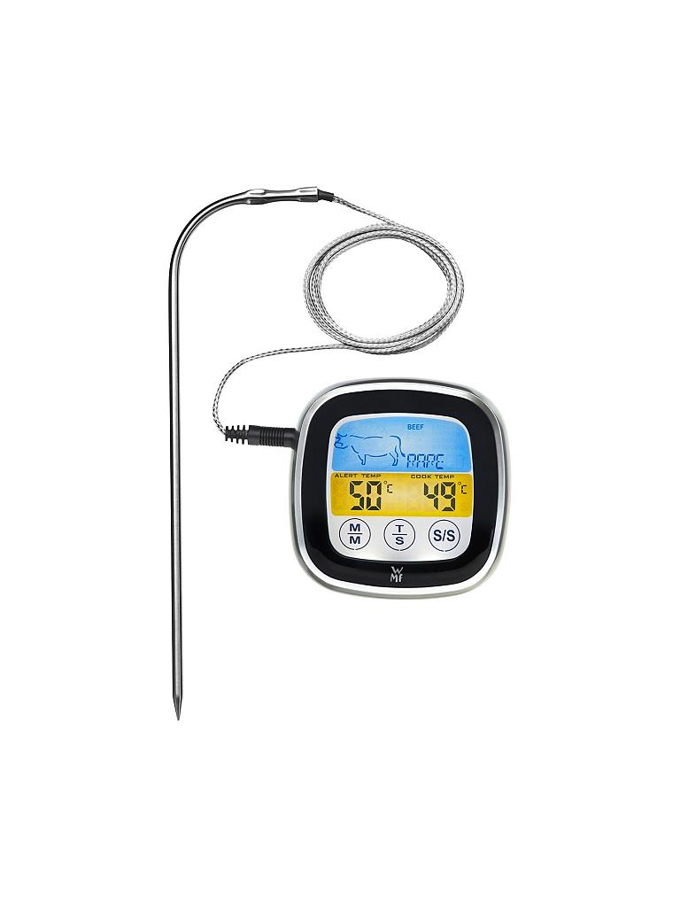 WMF | Digitales BBQ Brat-/ Grillthermometer | silber