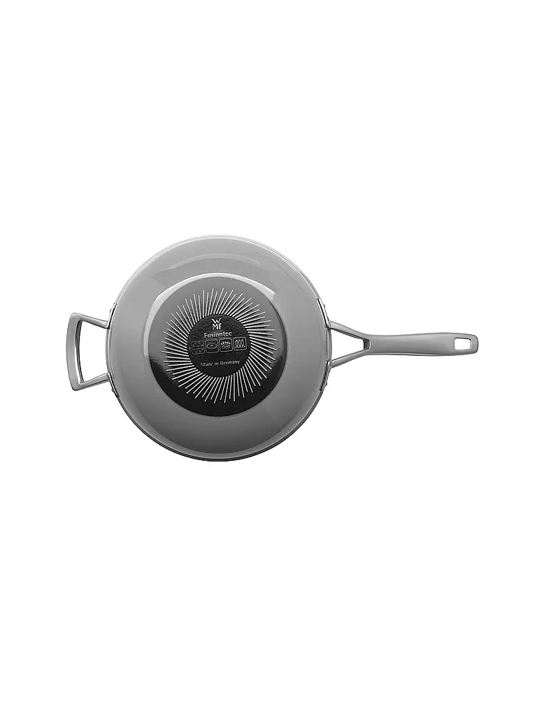 WMF | Fusiontec Mineral Wok 28cm Platinum | grau