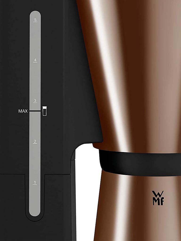 WMF | Küchenminis Aroma Kaffeemaschine mit Thermoskanne | kupfer