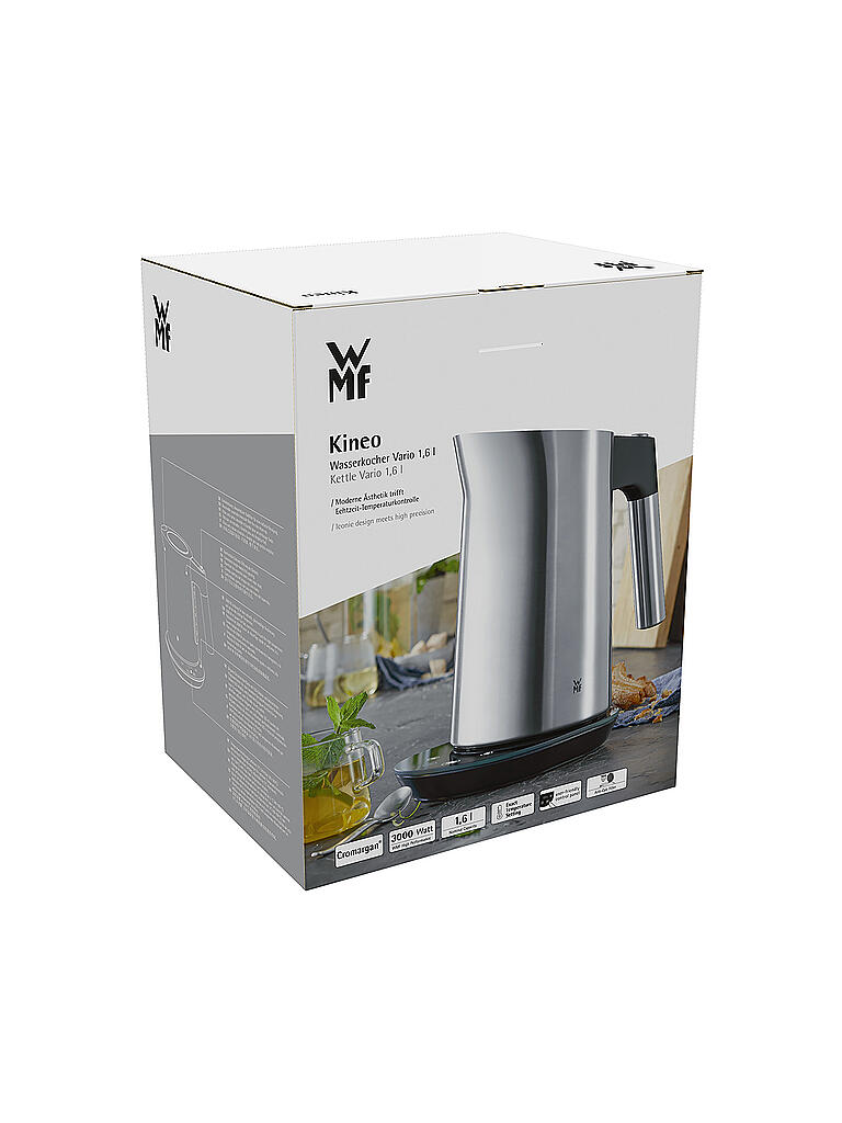 WMF | Kineo Wasserkocher Vario 1,6 l | silber