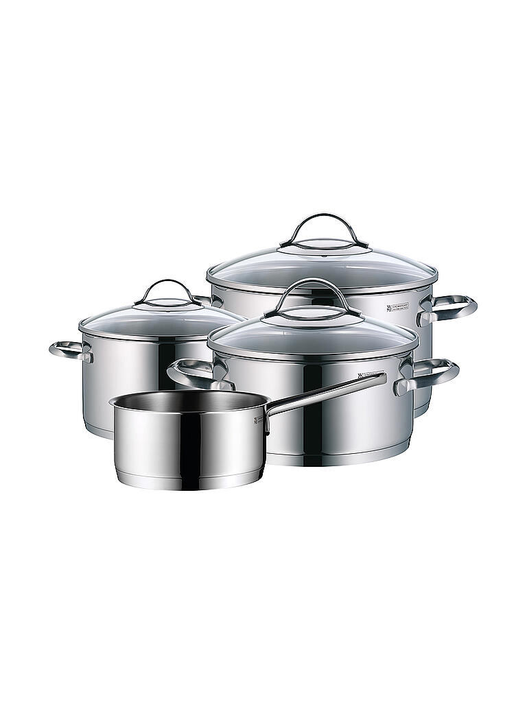 WMF | Kochgeschirr Set 4 tlg Provence Plus | silber