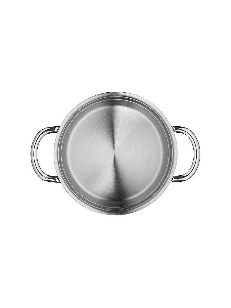 WMF | Mini Fleischtopf mit Deckel 14cm | silber