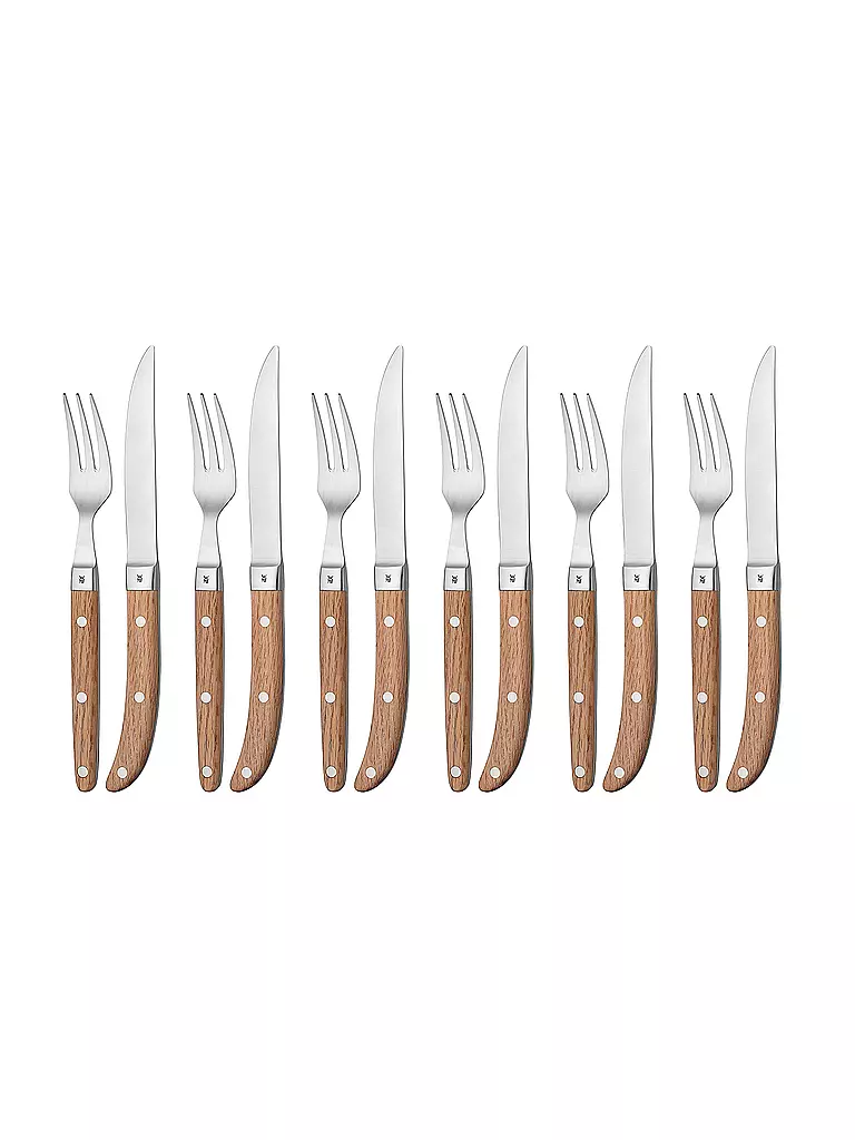 WMF | Ranch Steakbesteck-Set 12tlg | silber