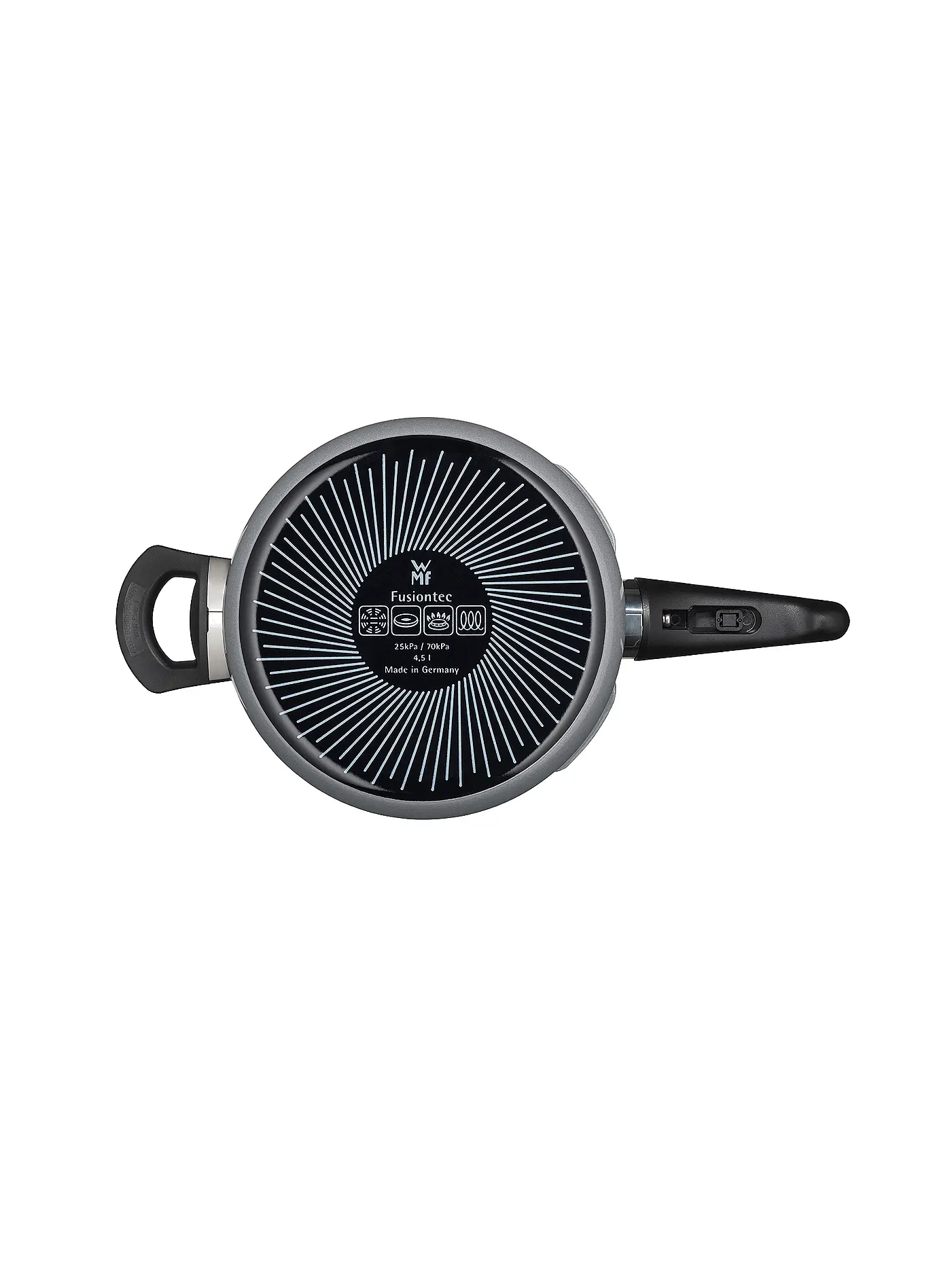 WMF | Schnellkochtopf FUSIONTEC PERFECT PREMIUM 4,5L Platinum | grau