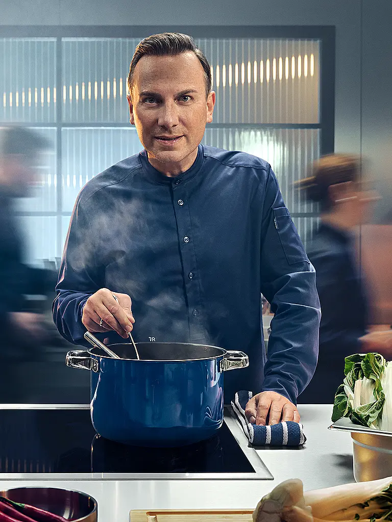 WMF | Topf Set 4-teilig Fusiontec Mineral Pro Tim Raue Ocean Dunkelblau | dunkelblau