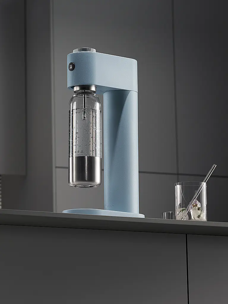 WMF | Wassersprudler Element One Soda - Stream   | Hellblau