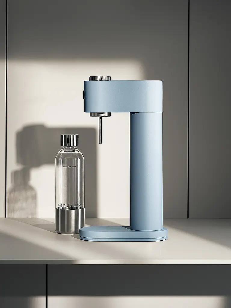 WMF | Wassersprudler Element One Soda - Stream   | Hellblau