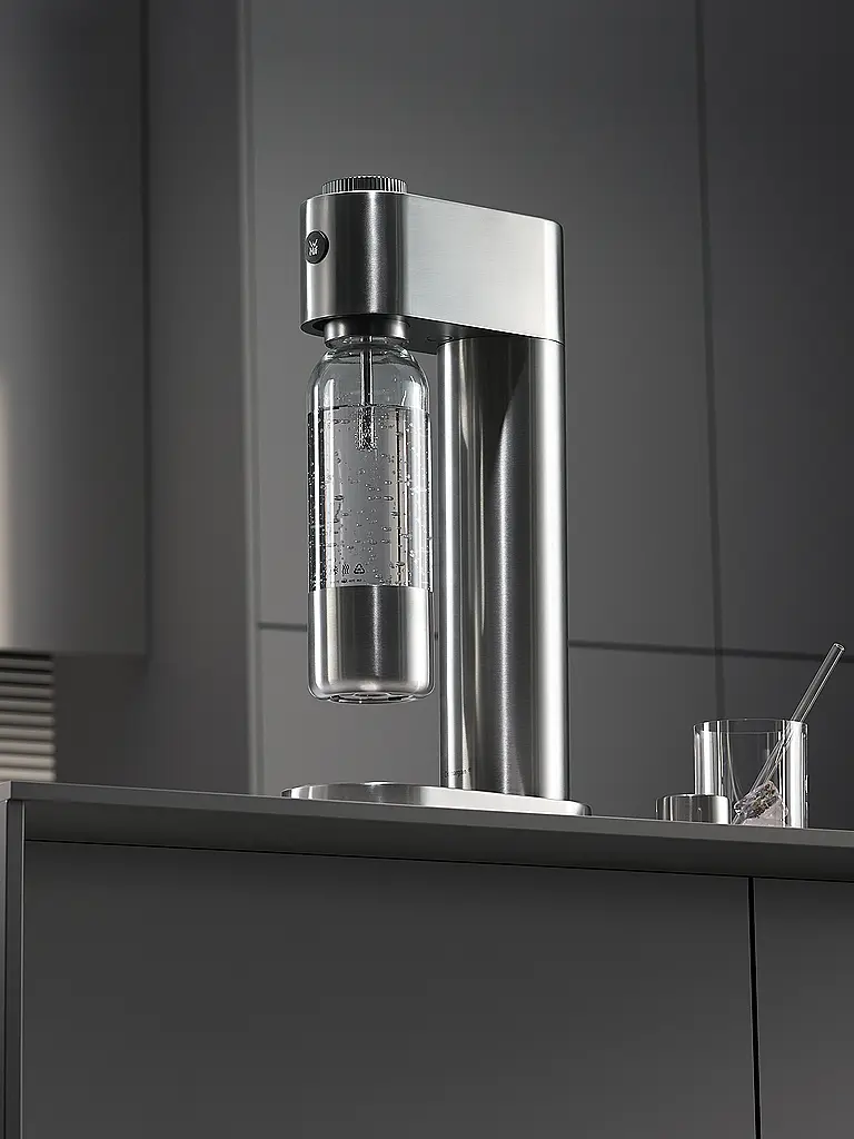 WMF | Wassersprudler Element One Soda - Stream Edelstahl | Silber