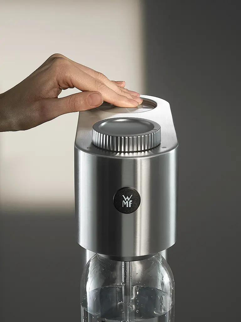 WMF | Wassersprudler Element One Soda - Stream Edelstahl | Silber