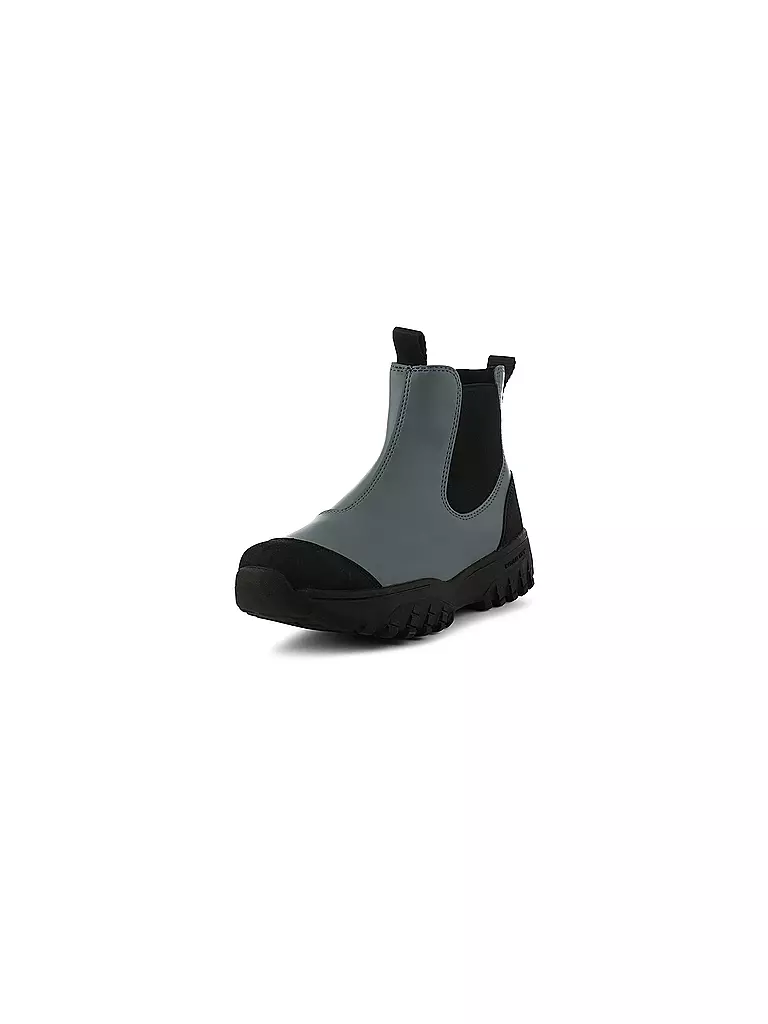 WODEN | Chelsea Boots Magda Track | grau