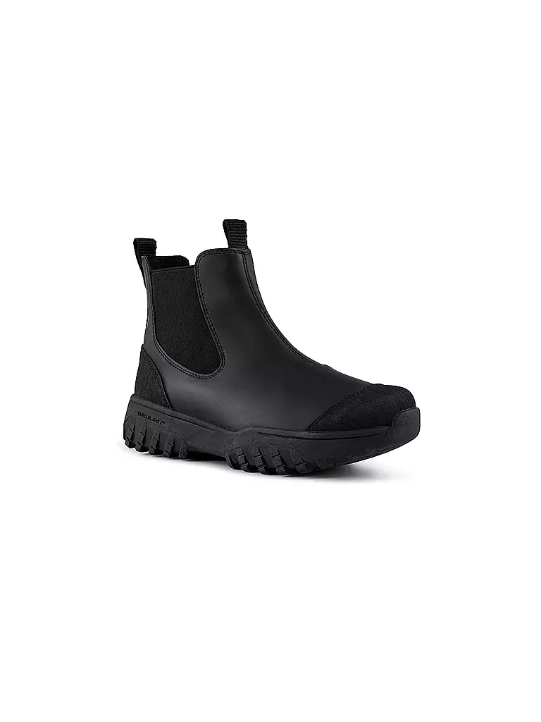 WODEN | Chelsea Boots Magda Track | schwarz