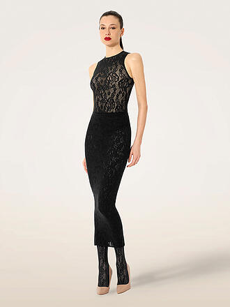 WOLFORD | Modestrumpfhose INFINITE ROSE NET black