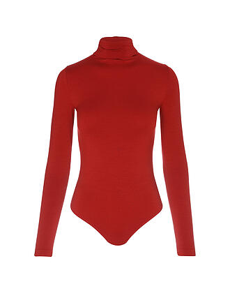 WOLFORD | Body  SEAMLESS WOOL crimson