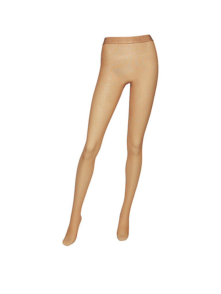 Netzstrumpfhose TWENTIES gobi hellbraun S damen