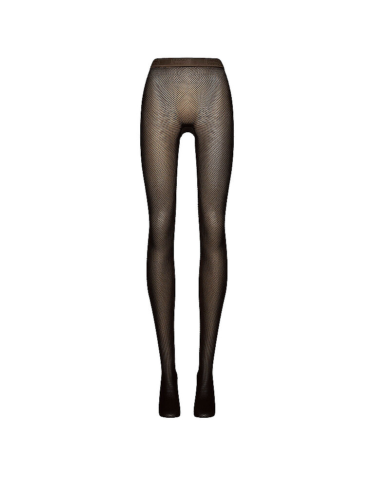 Netzstrumpfhose TWENTIES soft cocao braun S damen