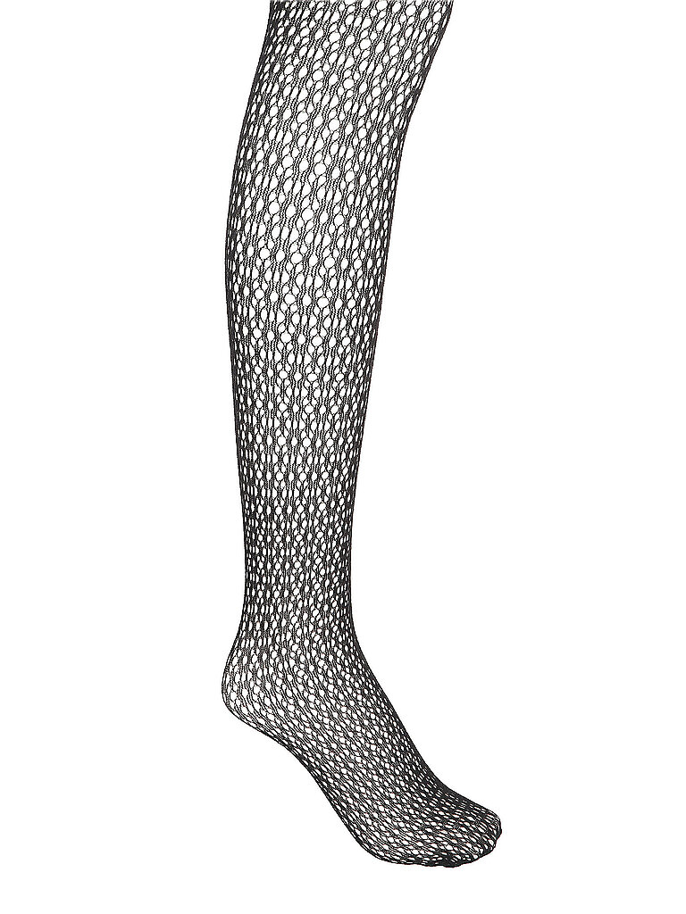 WOLFORD Modestrumpfhose DAISY NET blak schwarz | S
