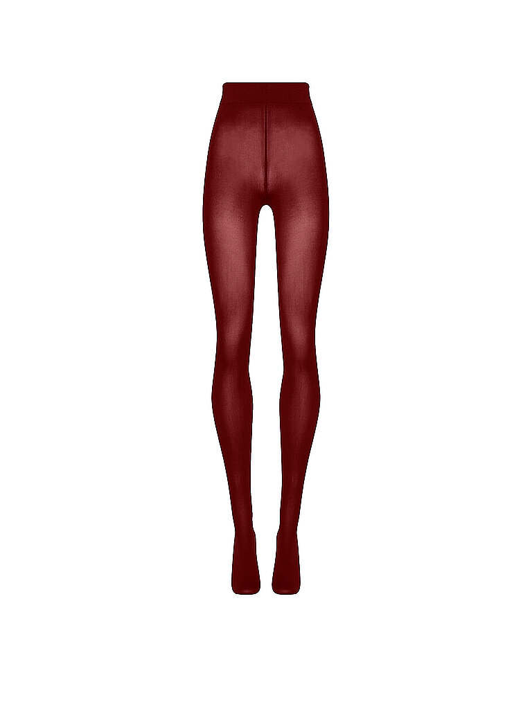 WOLFORD Feinstrumpfhose VELVET 66 DEN bordeaux dunkelrot | S