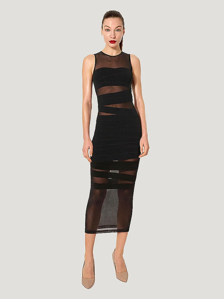 WOLFORD Kleid INFINITE WRAP schwarz | M