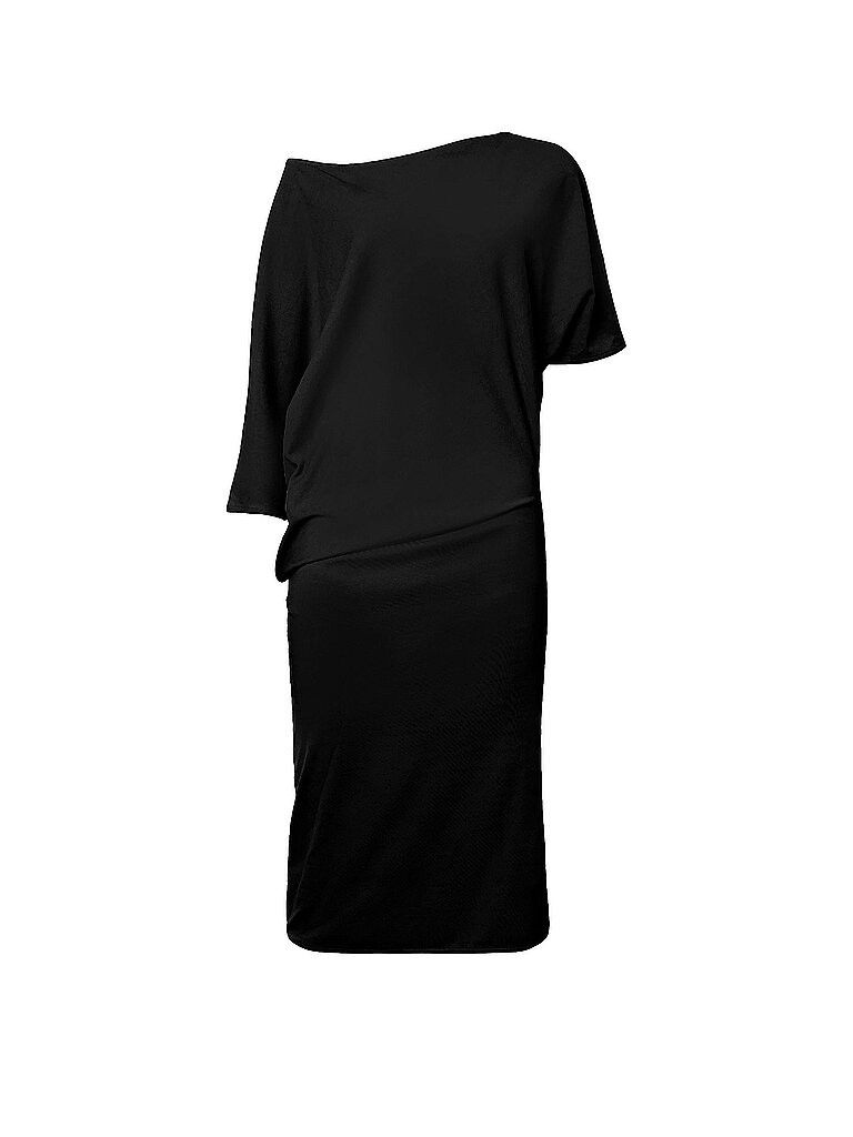 WOLFORD Kleid Loose Fit FLUID JERSEY schwarz | S