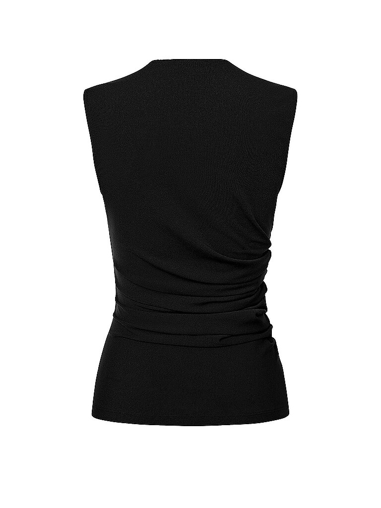 WOLFORD Top FLUID JERSEY schwarz | S