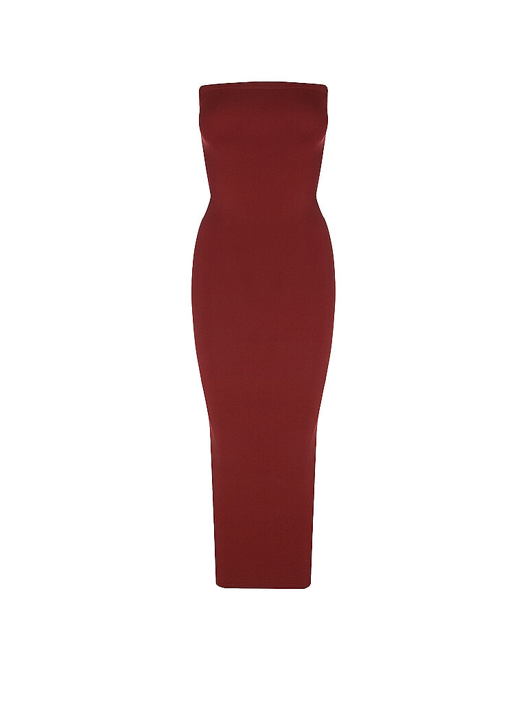 WOLFORD Midikleid FATAL dunkelrot | S