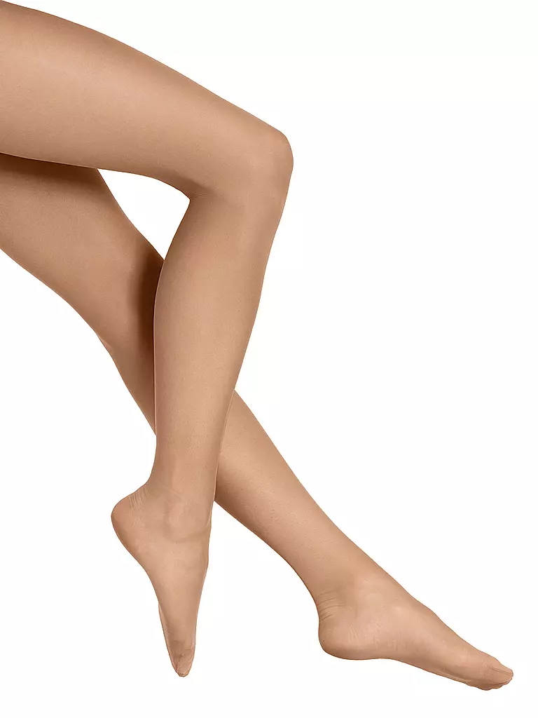 WOLFORD | Feinstrumpfhose "Pure 10" 14497 (gobi) | beige