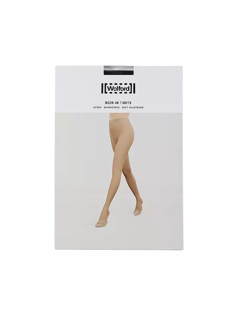 WOLFORD | Feinstrumpfhose NEON 40 nearly black | grau