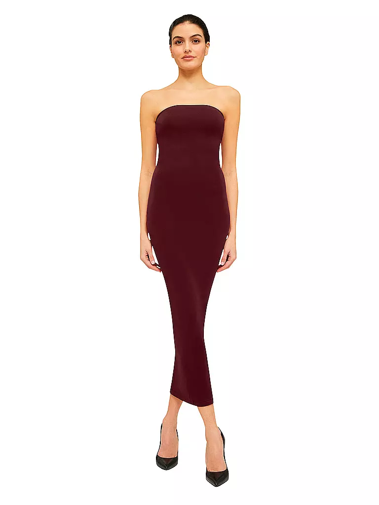 WOLFORD | Midikleid FATAL  | dunkelrot