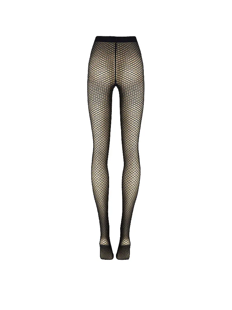 WOLFORD | Modestrumpfhose SHIMMER EFFECT 25 DEN Black/Silver Lurex | 