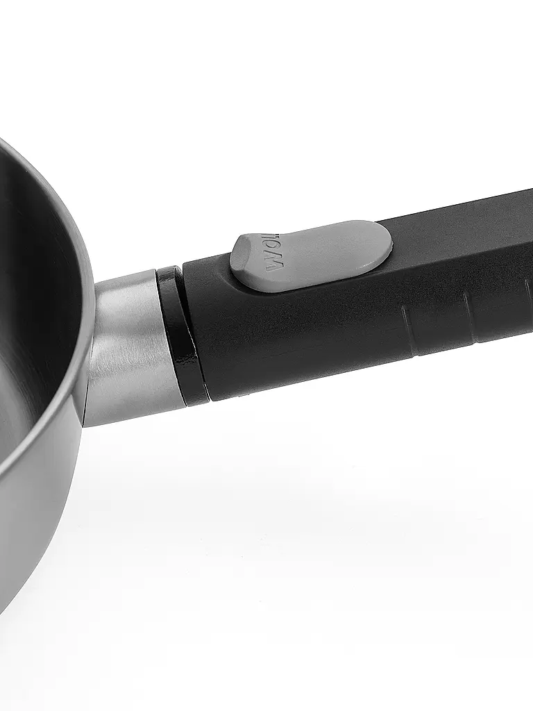 WOLL | Flachpfanne LOGIC STEEL 28cm/5cm Edelstahl | Silber