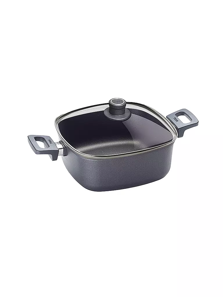 WOLL | Guss-Bräter "Nowo Titanium" Induktion (Antihaft/Schwarz 24x24cm | schwarz
