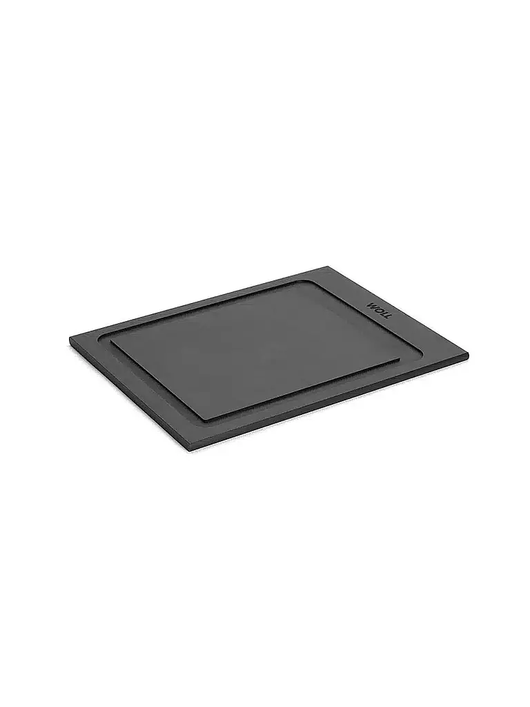 WOLL | Schneidebrett CUT and SERVE 30x22,5cm Schwarz | Schwarz