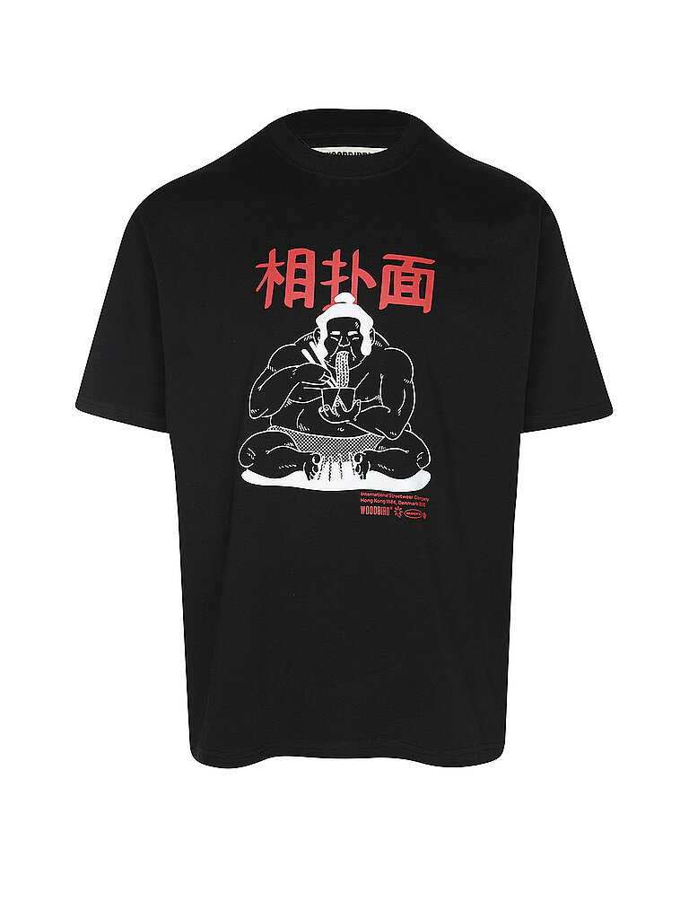 T-Shirt WBBAINE schwarz L herren