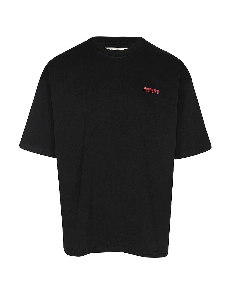 WOODBIRD T-Shirt WBBEAM schwarz | M