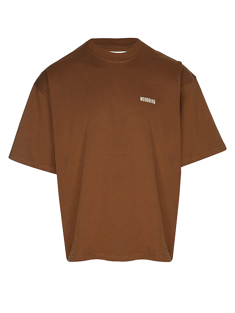 T-Shirt WBBEAM LION braun XL herren