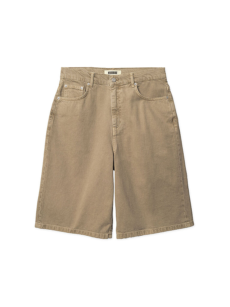 WOODBIRD Jeansshorts WBYUTO hellbraun | 32