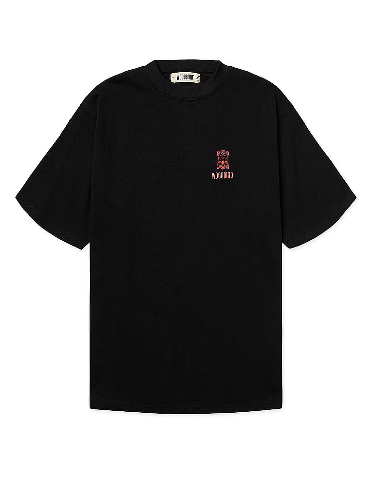 WOODBIRD T-Shirt WBBAINE TIGER schwarz | S