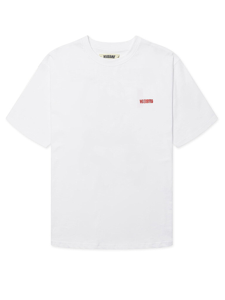 WOODBIRD T-Shirt WBBAINE COOK weiss | S