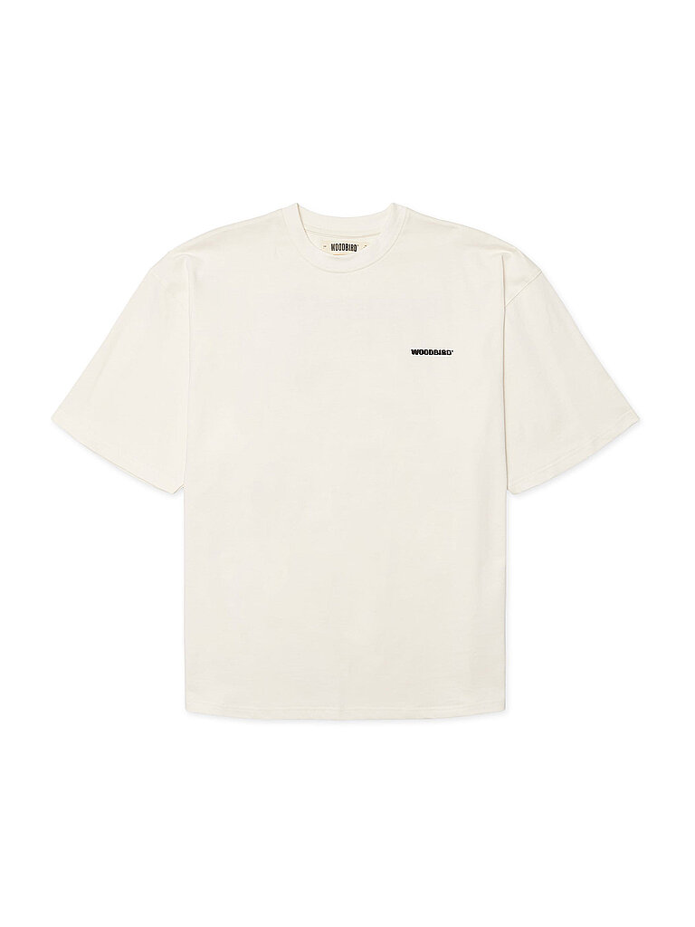 WOODBIRD T-Shirt  WBBEAM TRAM weiss | S