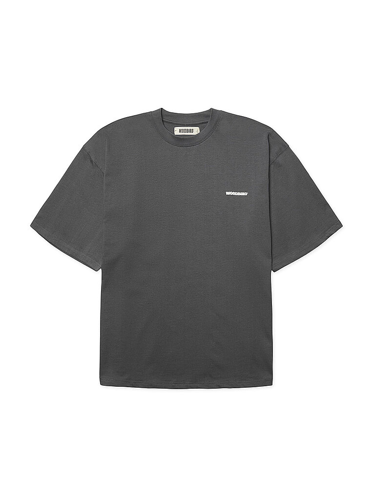 WOODBIRD T-Shirt  WBBEAM TRAM grau | S