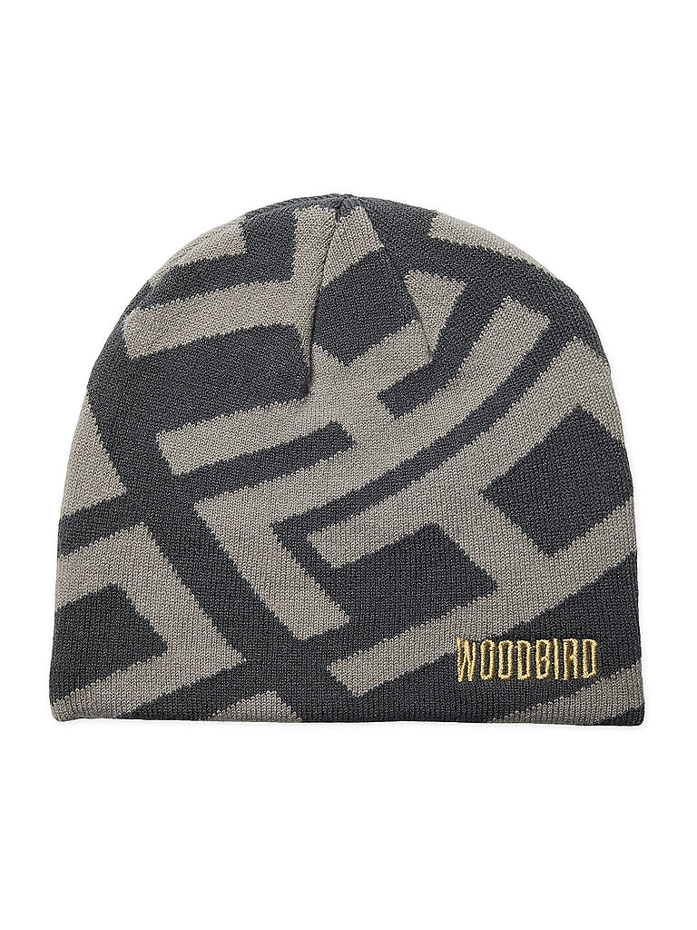 WOODBIRD Mütze - Haube ART BEANIE grau | Herren | 2636-005