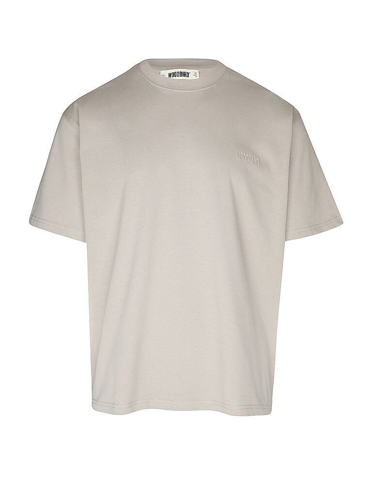WOODBIRD T-Shirt WBBAINE hellgrau | S